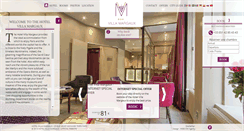 Desktop Screenshot of hotelvillamargauxparis.com